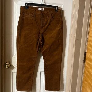 GAP Chestnut Corduroy Trousers